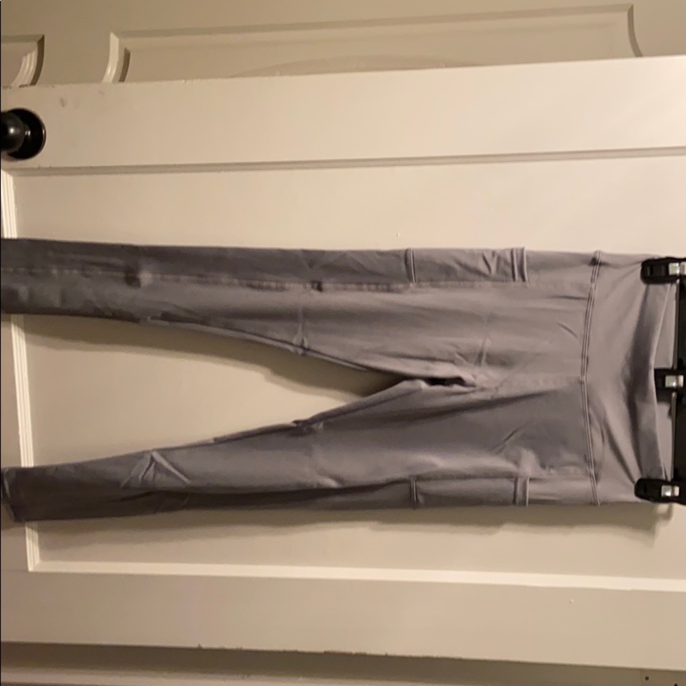 Grey Spandex Leggings New Without Tags